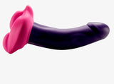 Bumpher Stimulating Strap-On Dildo Base Pink