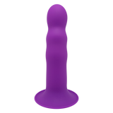 Hitsens 3 Purple Dual Density Silicone Dildo