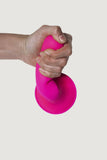 Hitsens 4 Pink Dual Density Silicone Dildo