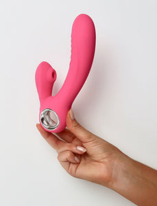 Beso G Suction Vibrator Pink