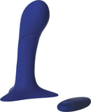 Blue Dream Silicone Strap-On Remote Controlled Vibrator