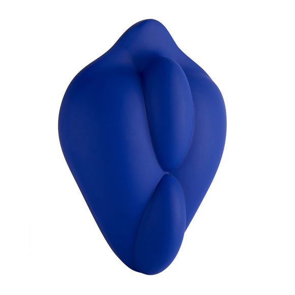 Bumpher Stimulating Strap-On Dildo Base Blue