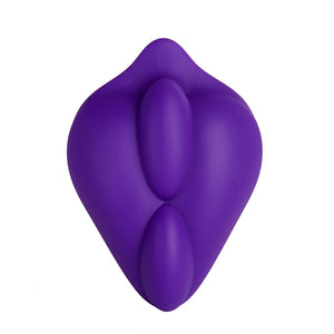 Bumpher Stimulating Strap-On Dildo Base Purple