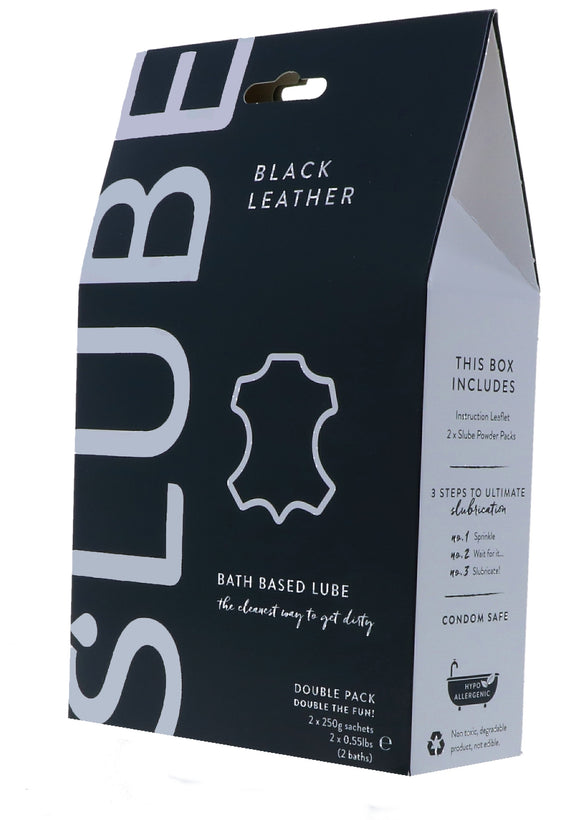 Slube Black Leather Double Pack