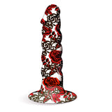 Collage "Iron Rose" Tattooed Dildo