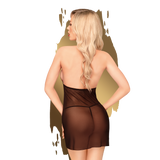 Bedtime Story Mini Dress Black