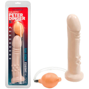 BULK BUY - Doc Johnson Squirty Peter Dinger 8" Dildo - Case of 28