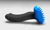 Shagger Stimulating Strap-On Dildo Base Blue