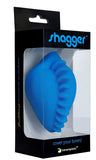 Shagger Stimulating Strap-On Dildo Base Blue