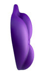 B.Cush Flat Stimulating Strap-On Dildo Base Purple