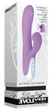 Super Sucker Dual Clitoral Stimulator and Vibrator